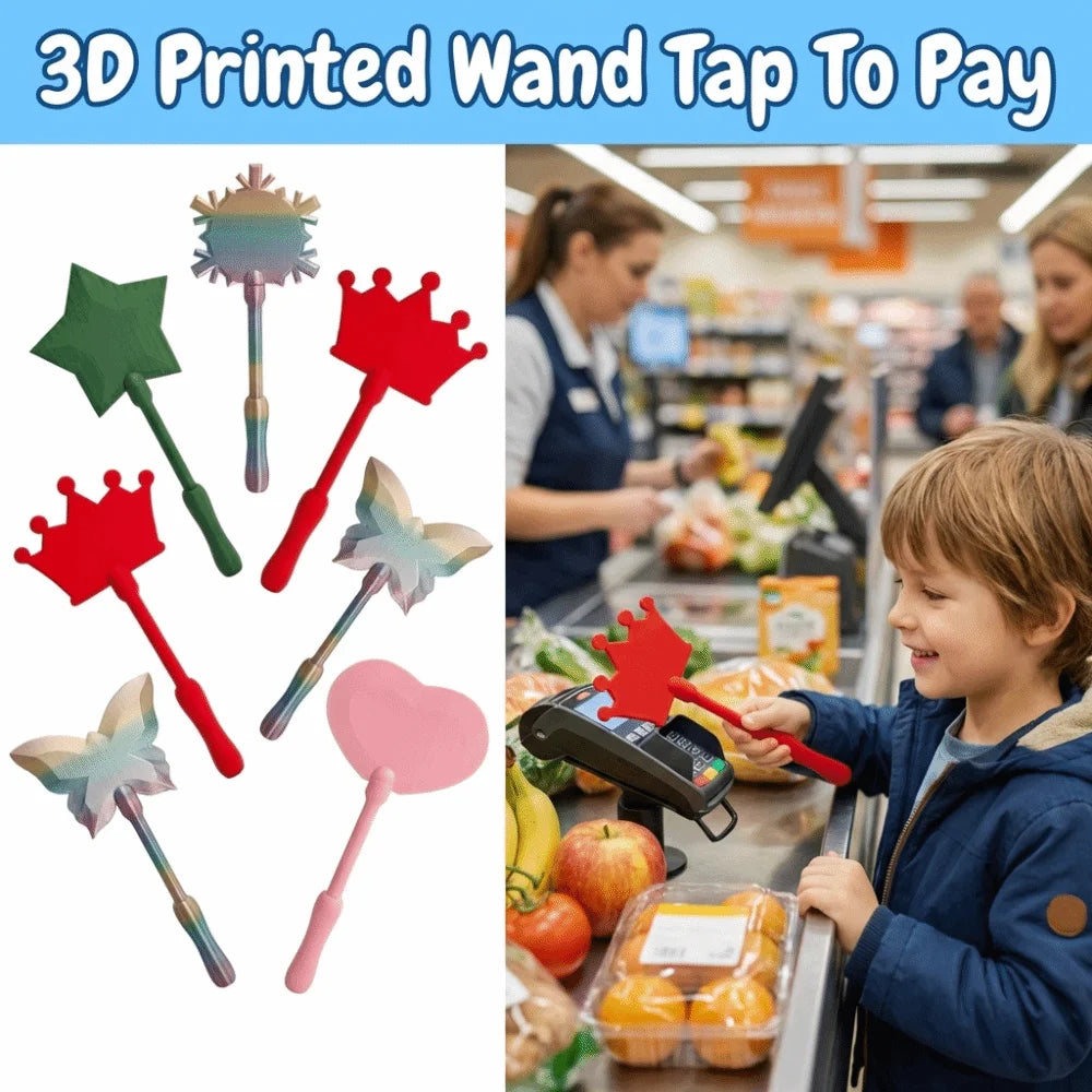 3D Printed Contactless Tap To Pay Wand