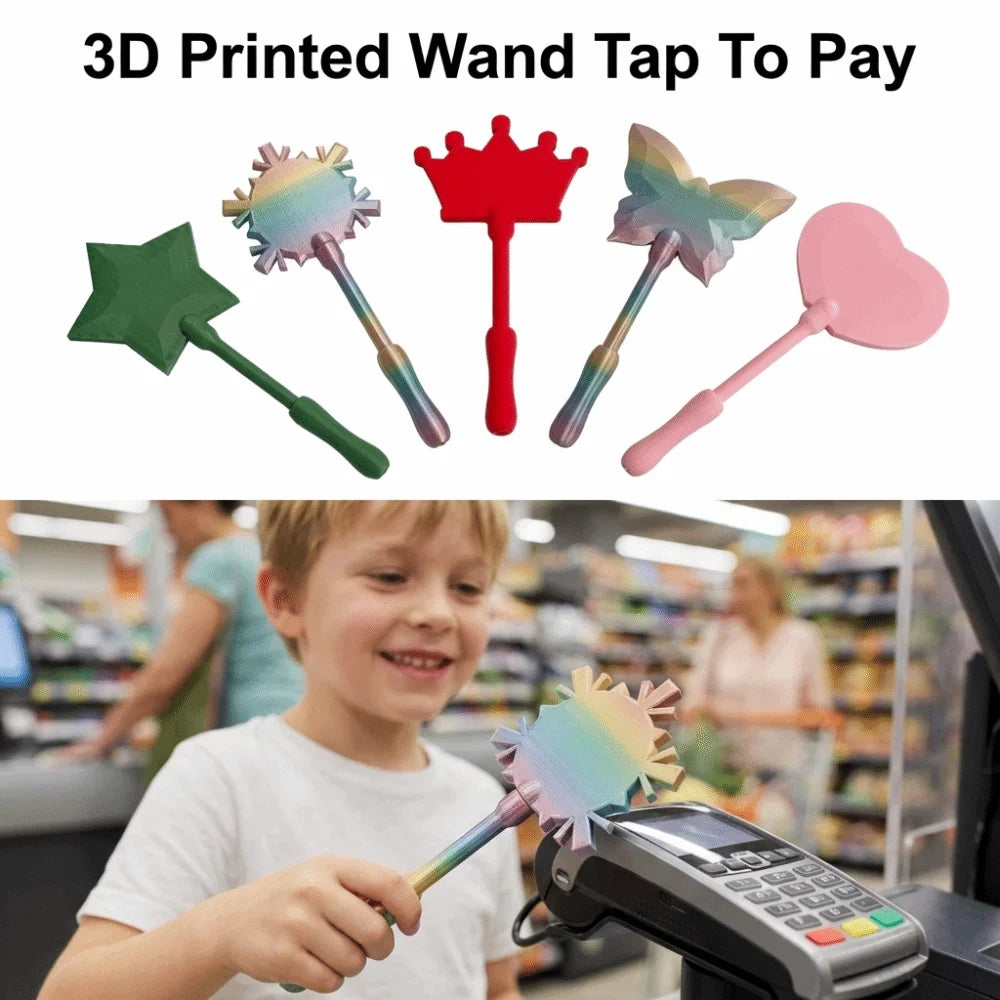 3D Printed Contactless Tap To Pay Wand