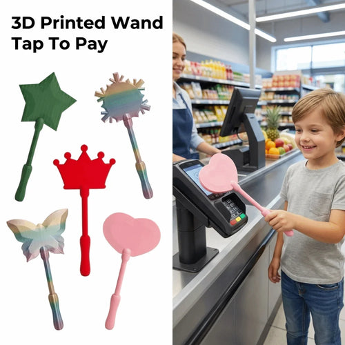 3D Printed Contactless Tap To Pay Wand